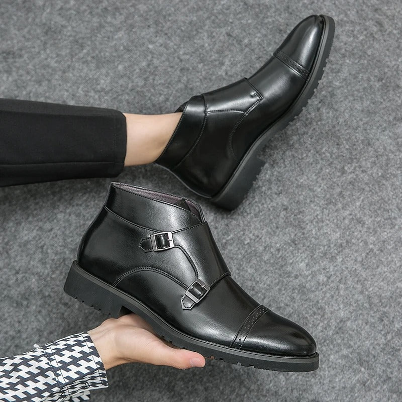 Mason - Double-Buckle Boots
