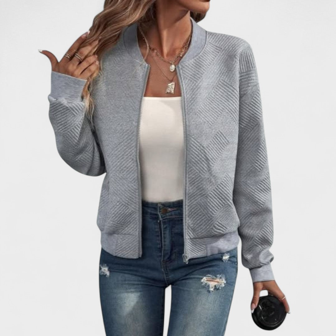 Miranda - Structured Bomber Jacket