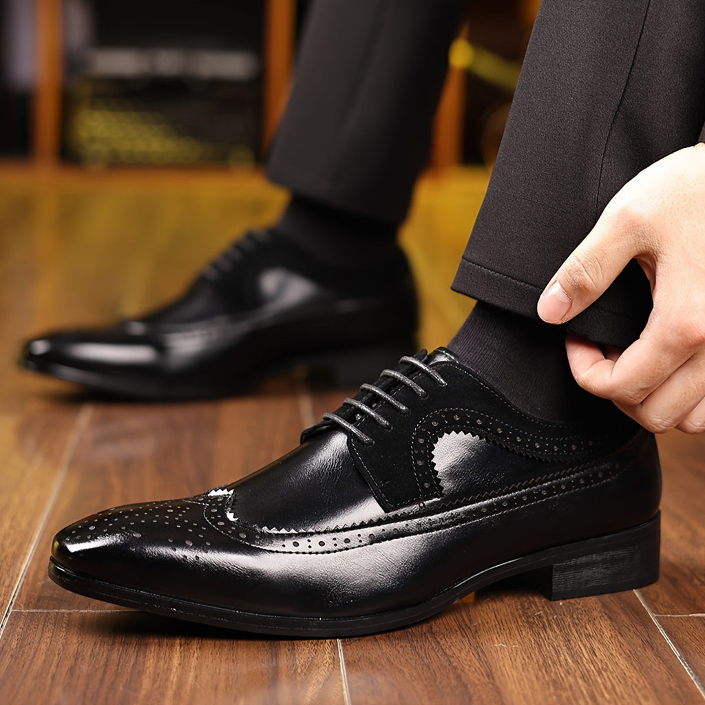 Hunter - Smart Faux Leather Shoes