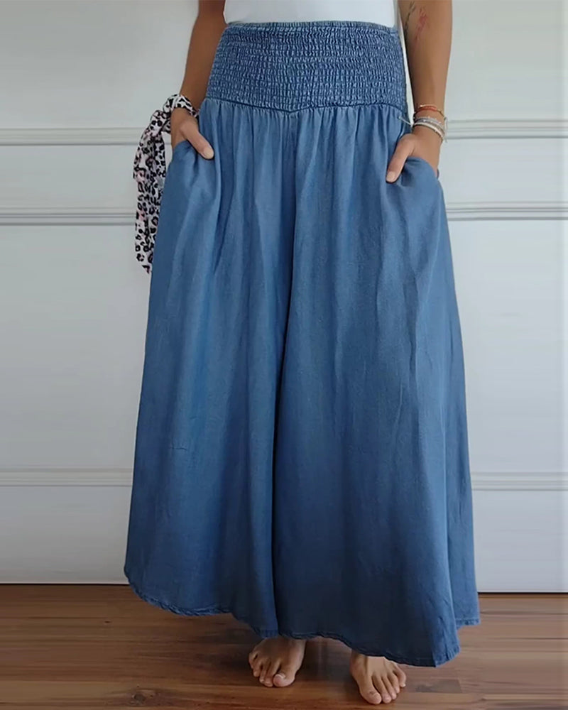 Tahlia - Lightweight Wide Leg Pants