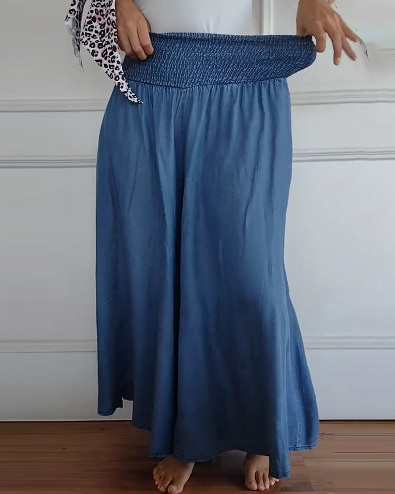 Tahlia - Lightweight Wide Leg Pants