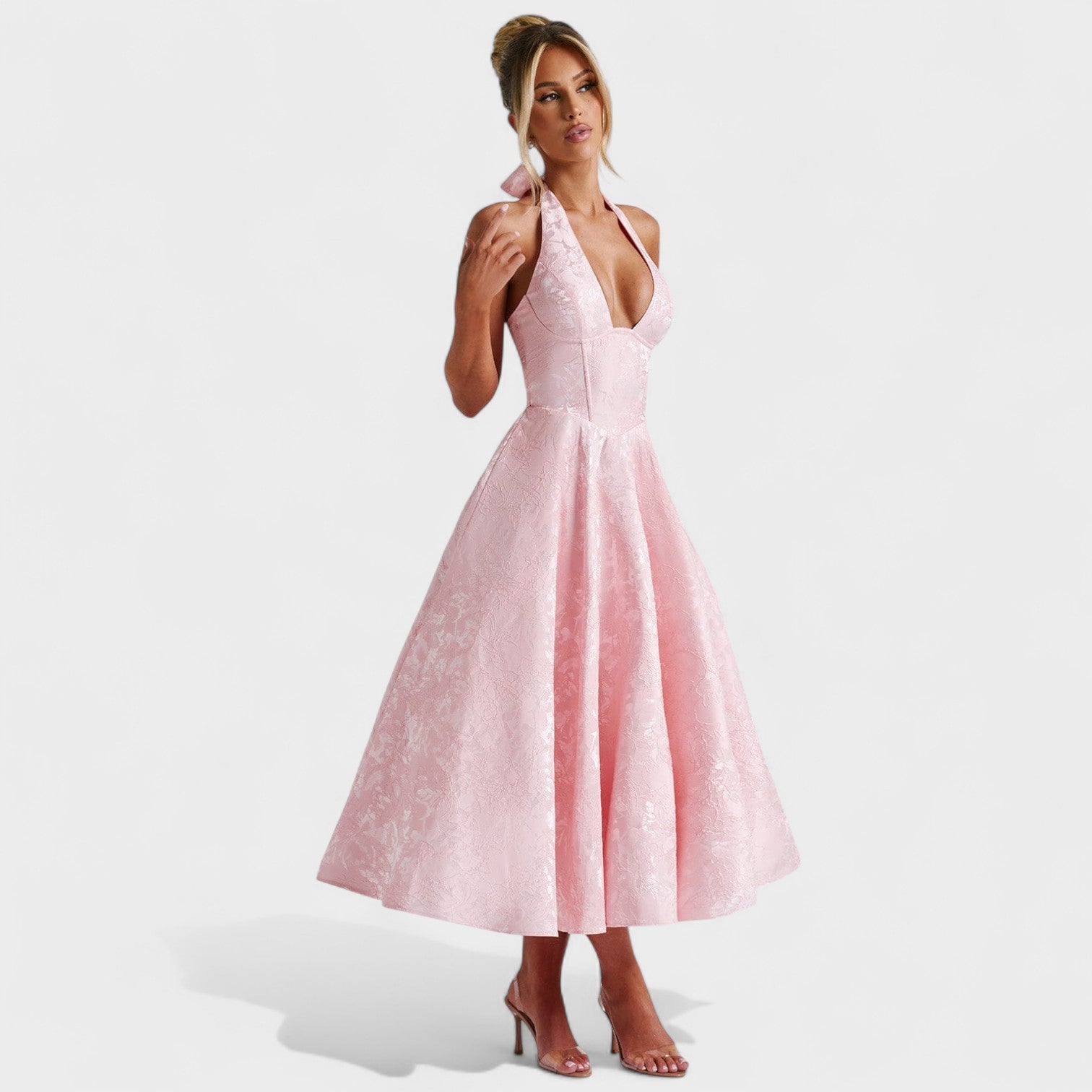 Audrey - Elegant Midi Dress