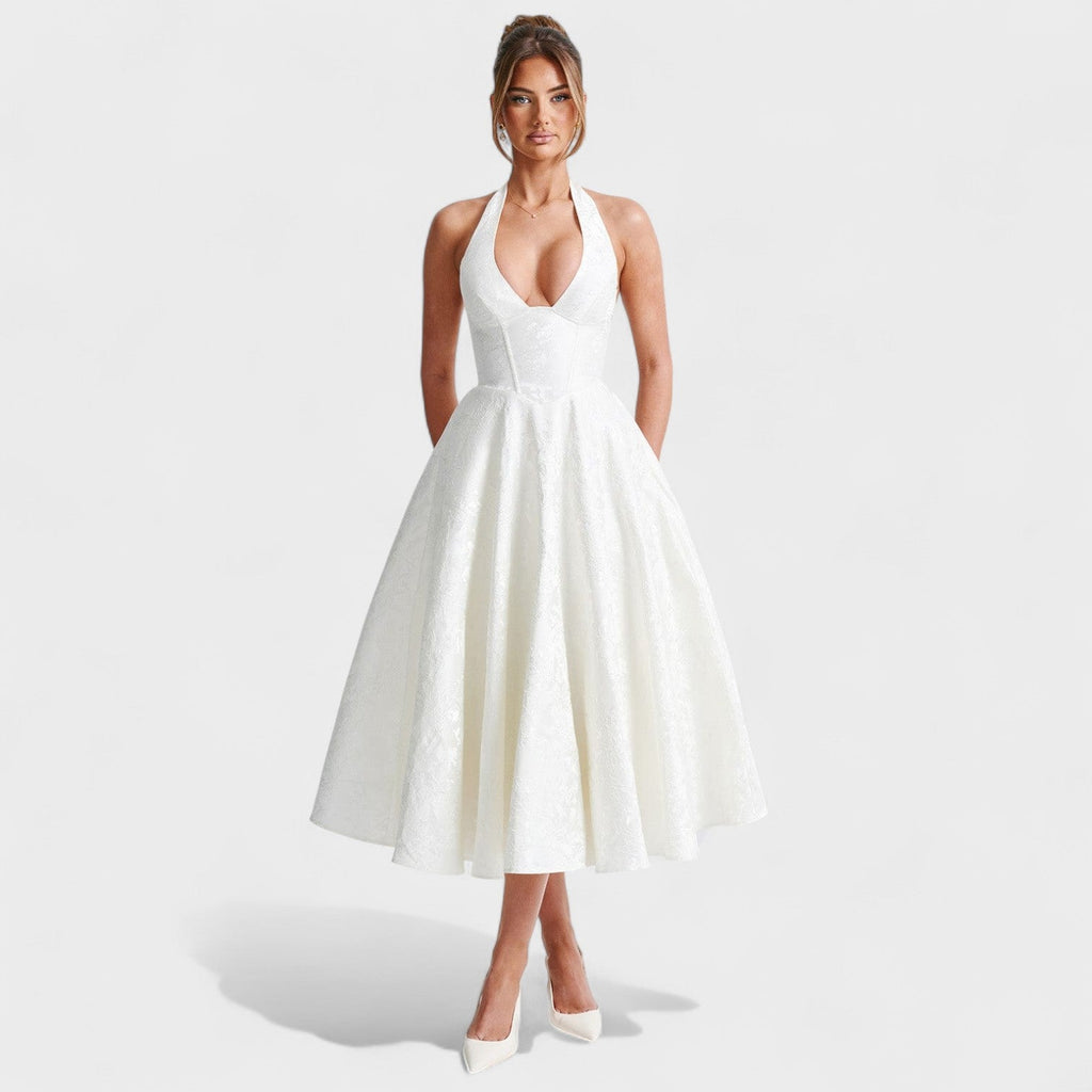 Audrey - Elegant Midi Dress