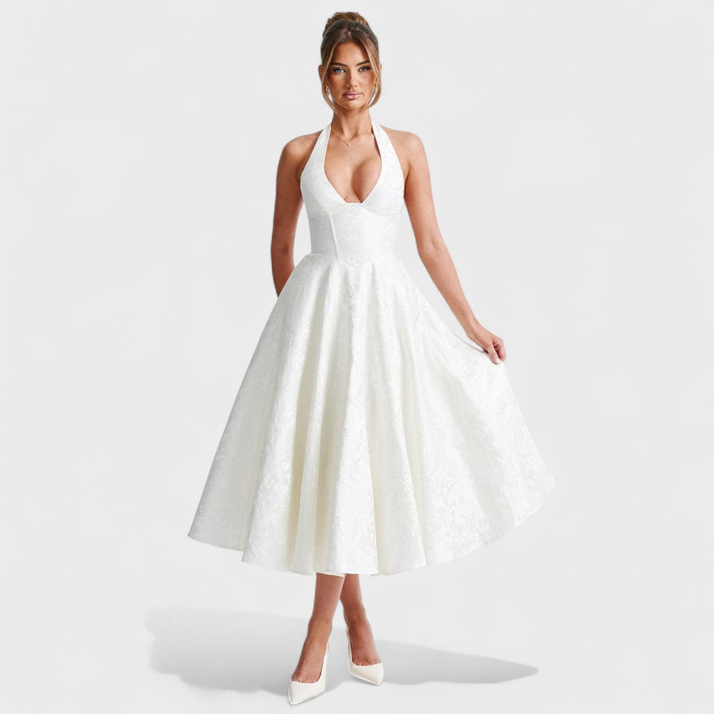 Audrey - Elegant Midi Dress