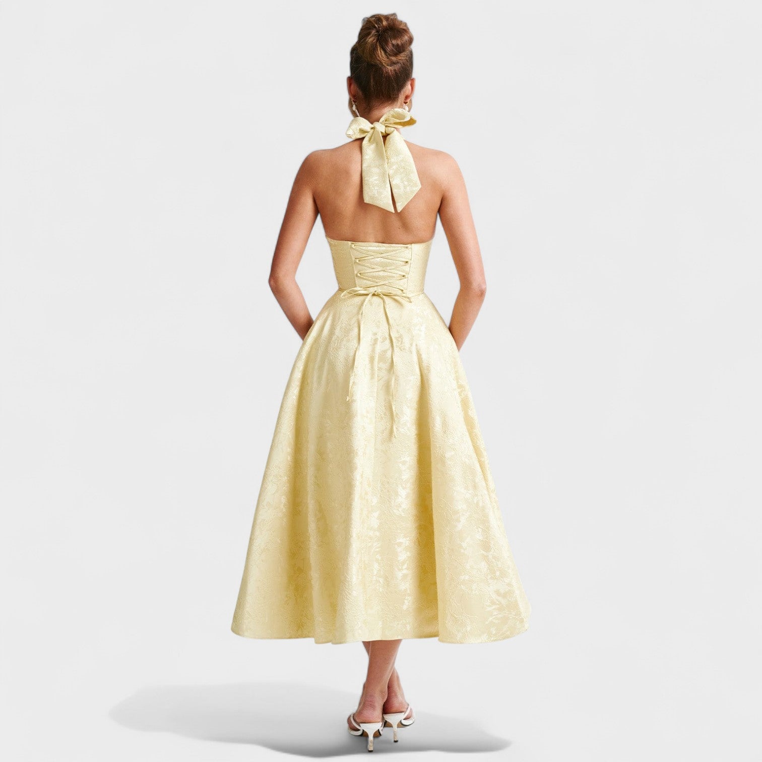 Audrey - Elegant Midi Dress