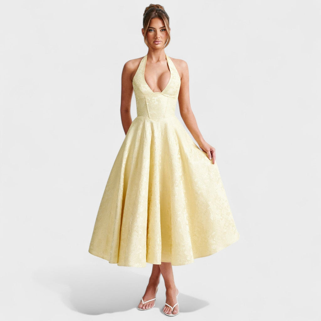 Audrey - Elegant Midi Dress