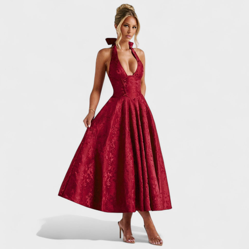 Audrey - Elegant Midi Dress