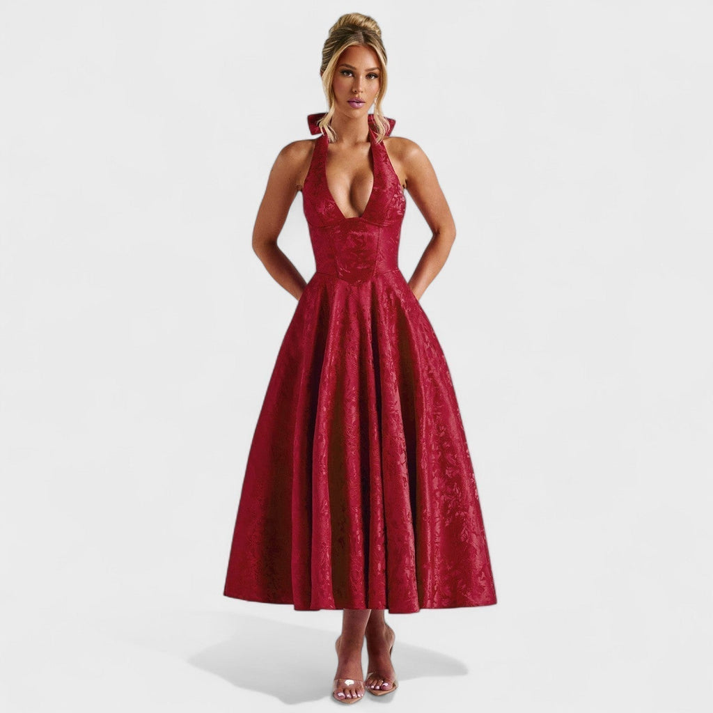 Audrey - Elegant Midi Dress
