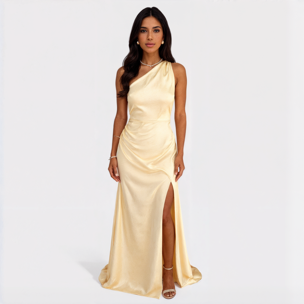 Brooke - Satin Evening Dress