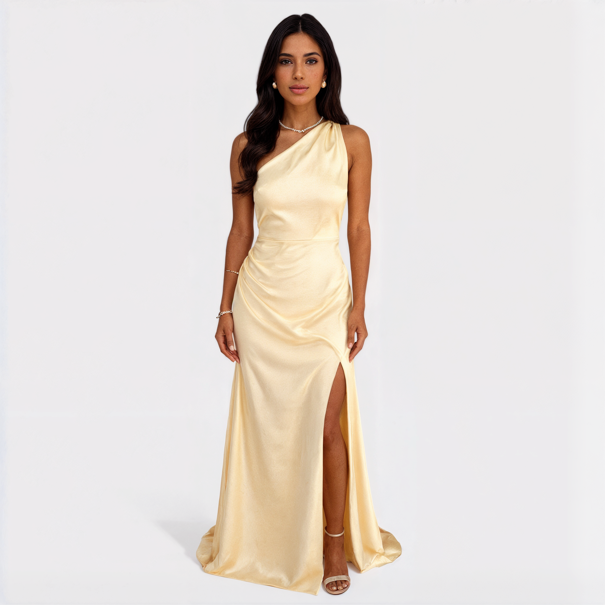 Brooke - Satin Evening Dress