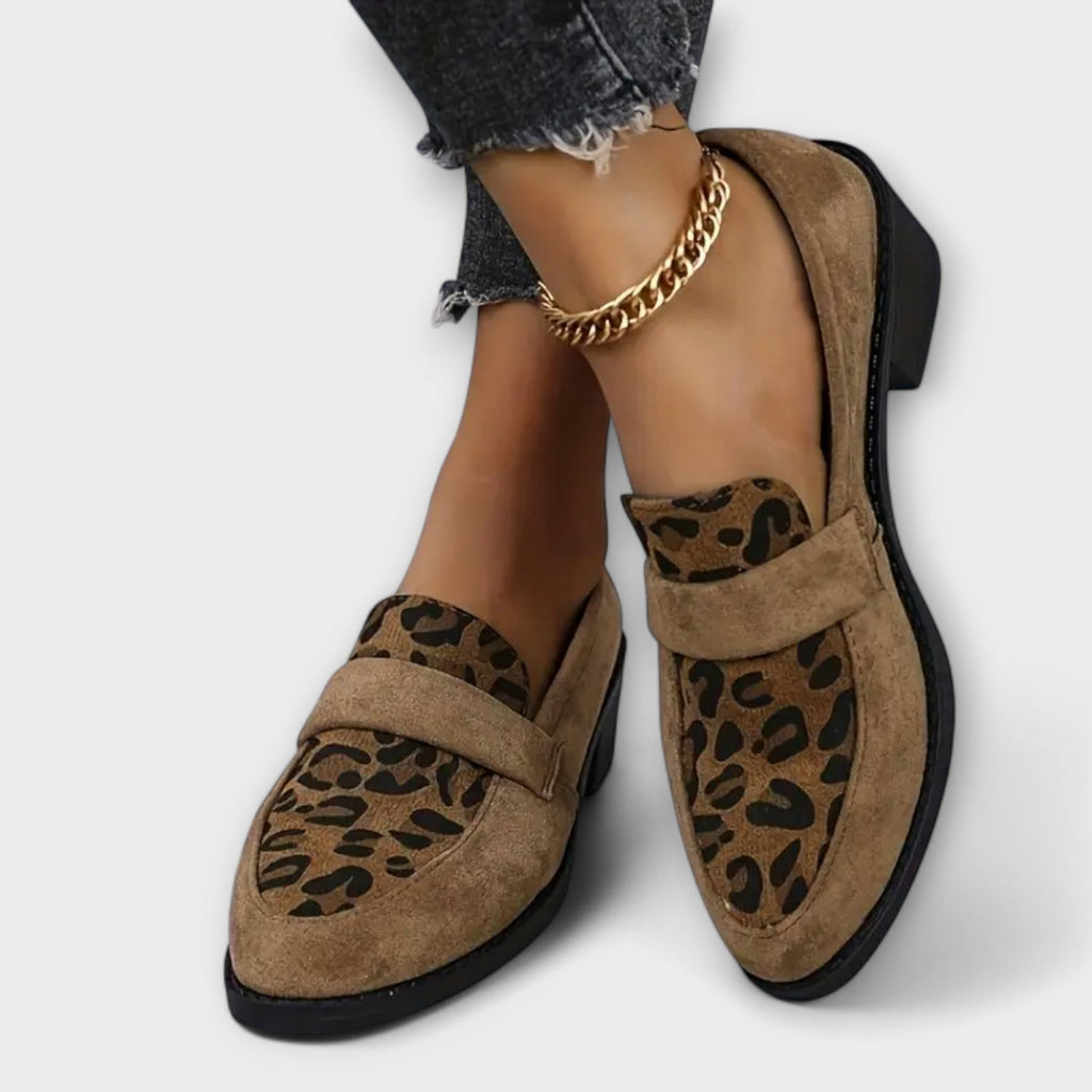 Bella - Elegant Women's Leopard Print Shoes