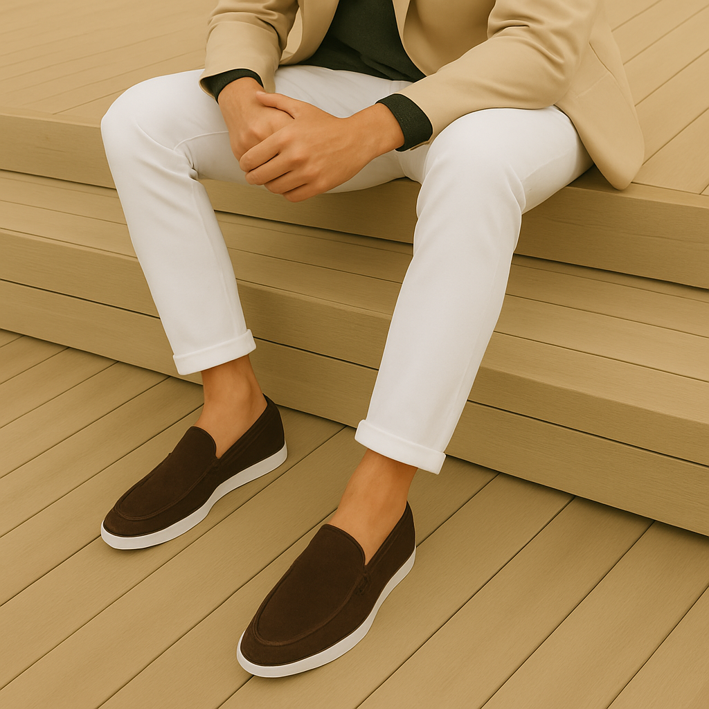 Jack - Faux Suede Loafers