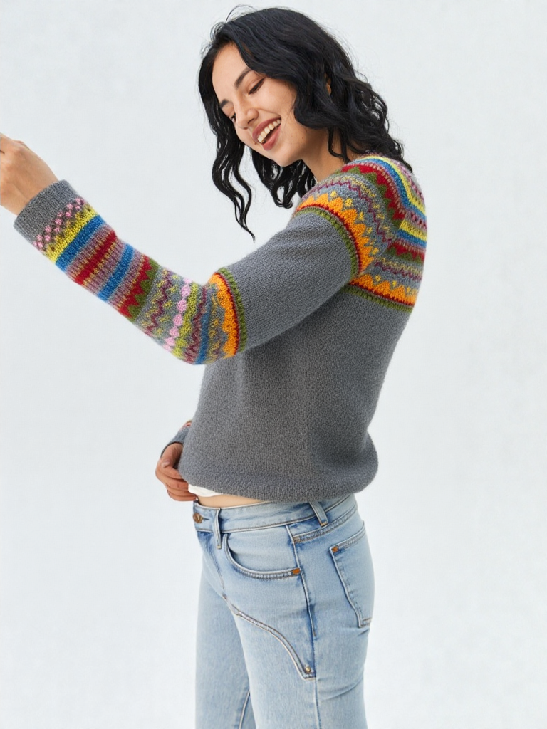 Skye - Retro Sweater
