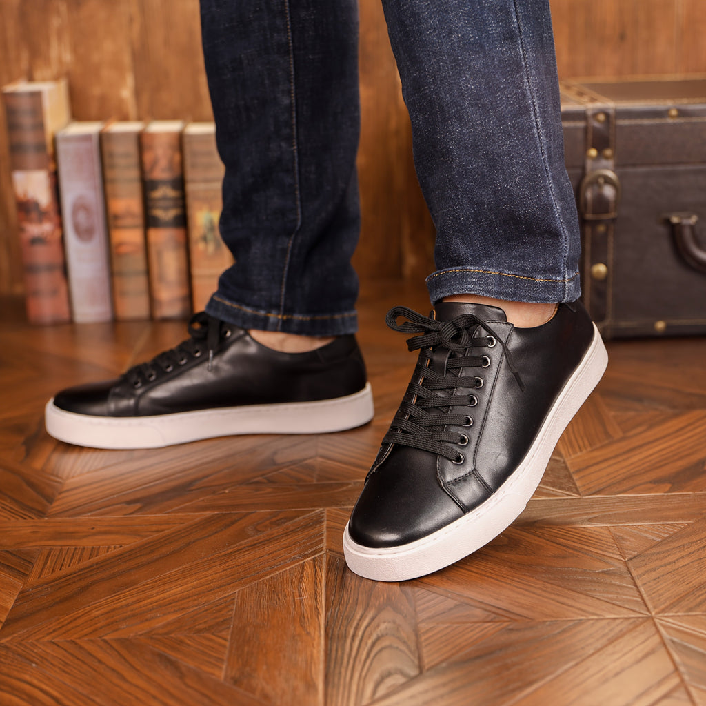 Harrison - Faux Leather Low Shoes