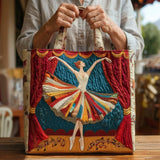 Rochelle - Padded bag with ballerina pattern