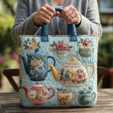 Flower Pattern - Soft Bag with Floral Design