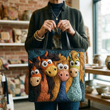 Pony - Padded bag with pony pattern