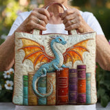 Emerald - Padded Bag with Dragon Design