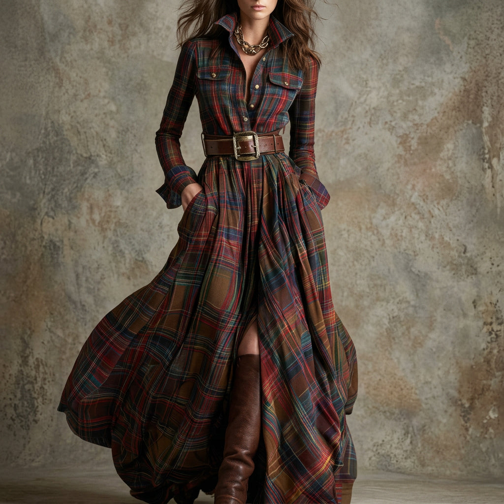 Maya - Shirt Dress with Belt