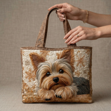 Glenda - Hand-sewn bag with a Yorkshire pattern