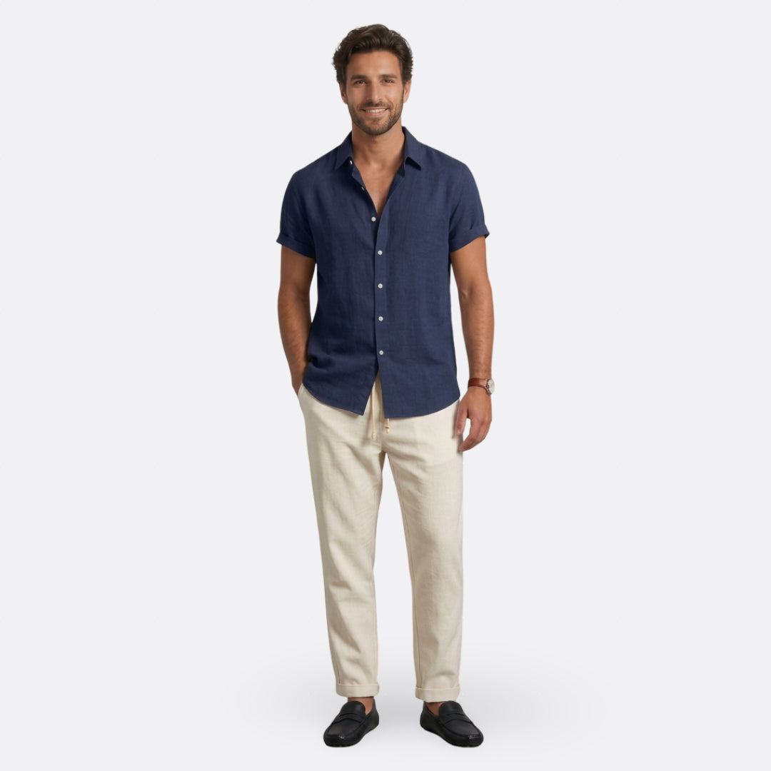 Flynn - Men's Linen Set