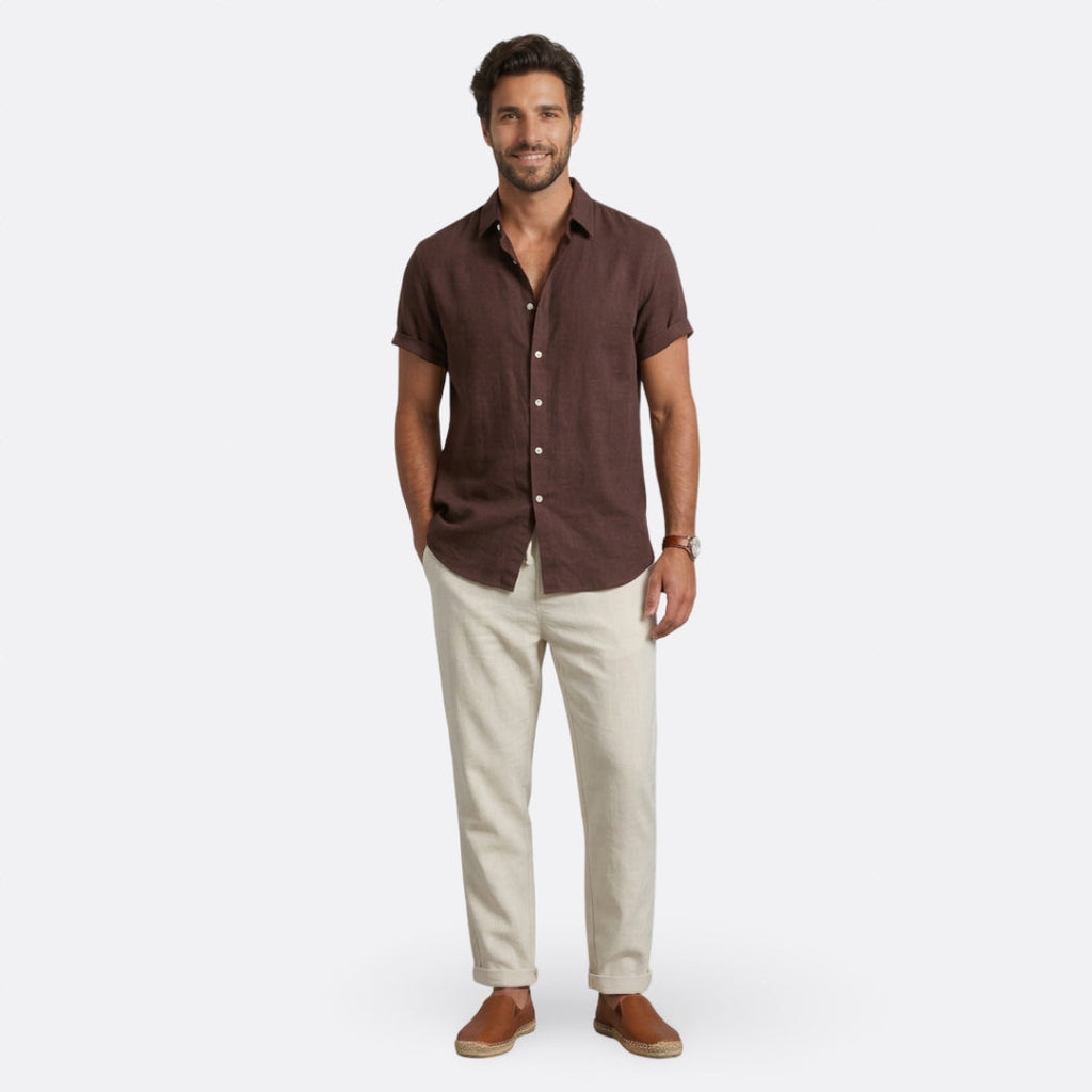 Flynn - Men's Linen Set