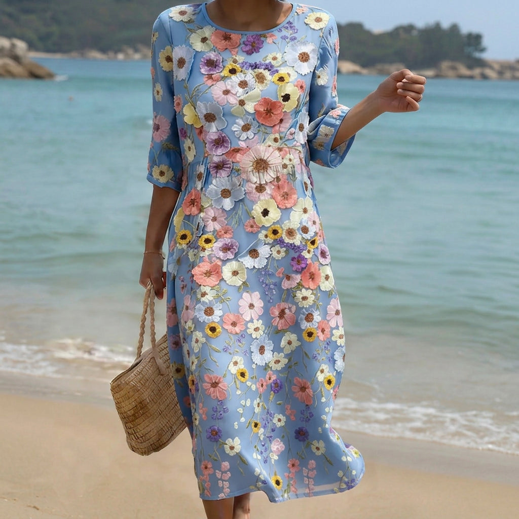Mel - Comfortable and Elegant Midi Dress