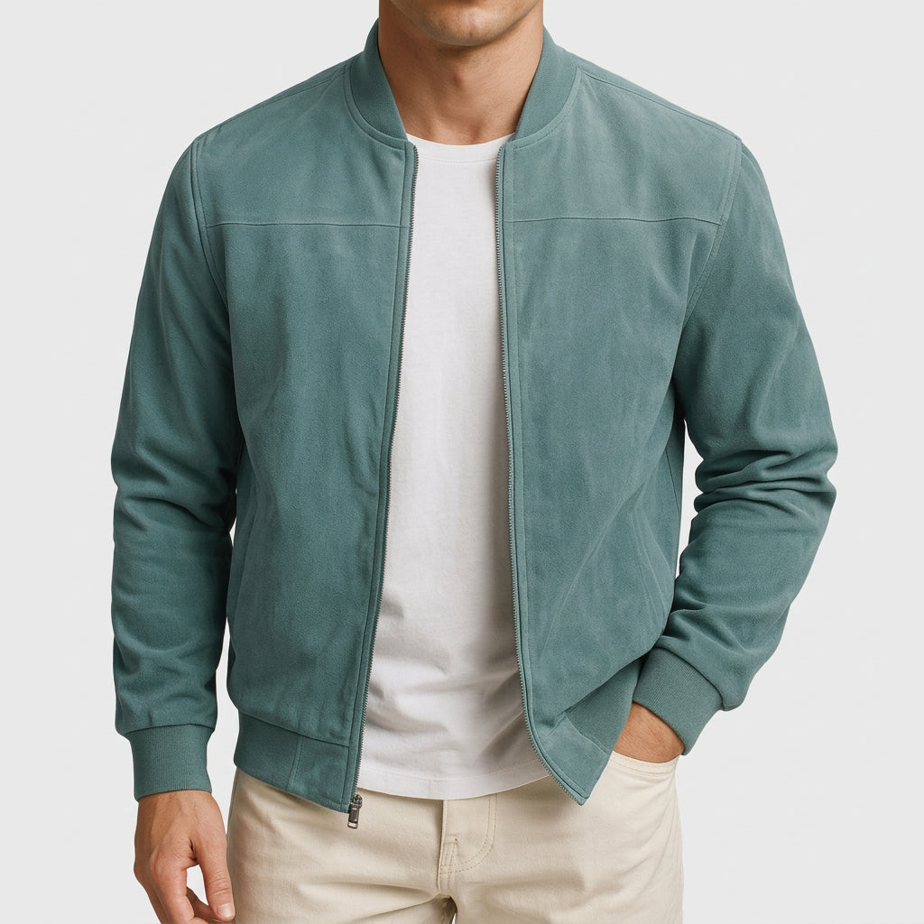 Oliver - Lightweight Faux Suede Jacket