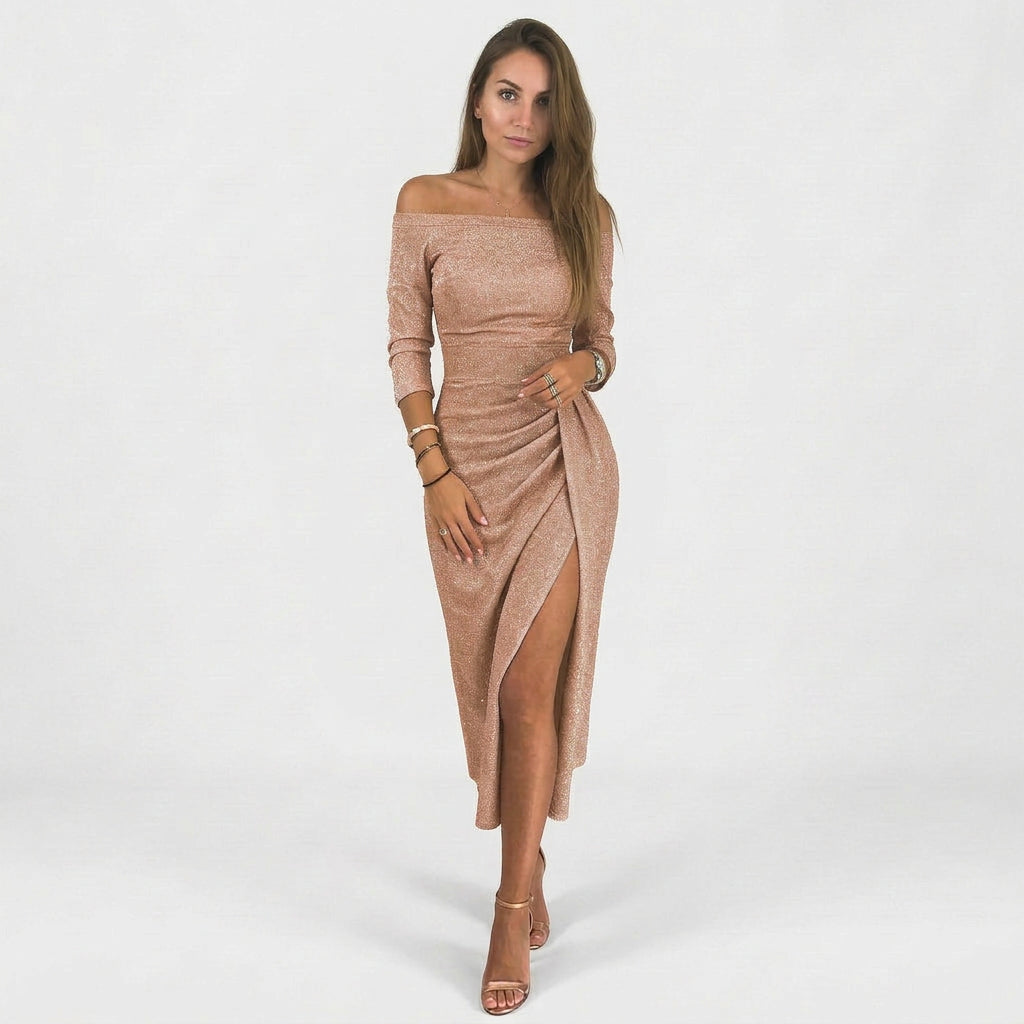 Ivy - Off-Shoulder Evening Dress
