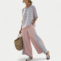 Cecília - Bamboo Linen Set in Pink