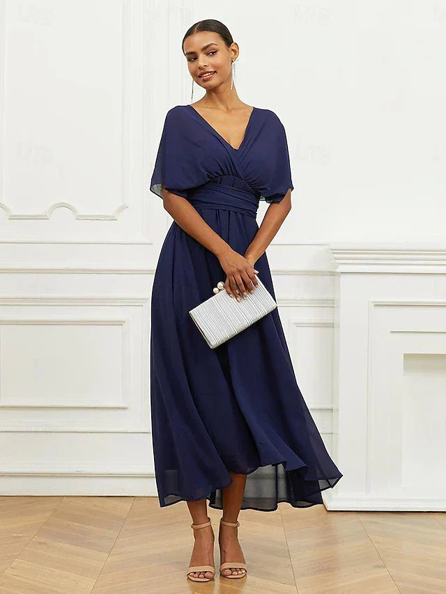Grace - Elegant Midi Dress