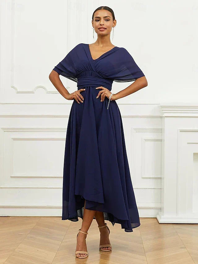 Grace - Elegant Midi Dress