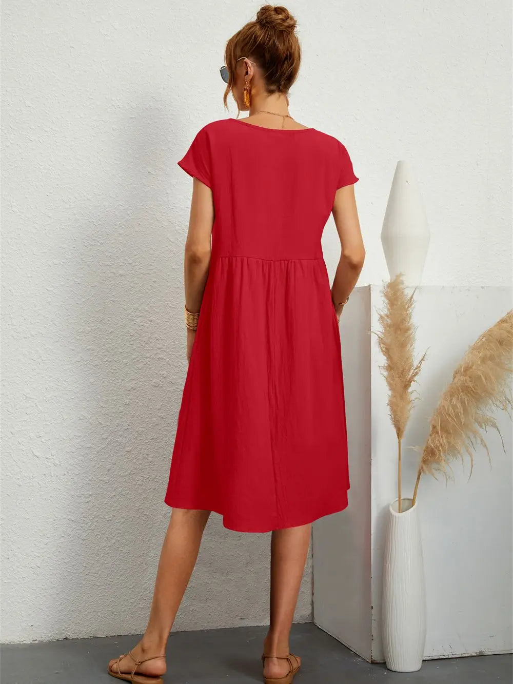 Mira - Casual Pocket Dress