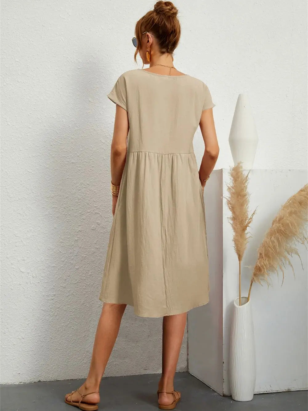 Mira - Casual Pocket Dress