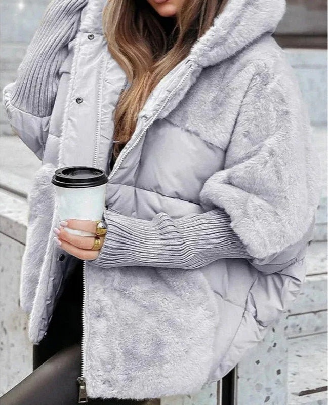 Uma - Hooded Quilted Coat