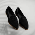 Harriet - Faux Leather Orthopaedic Loafers