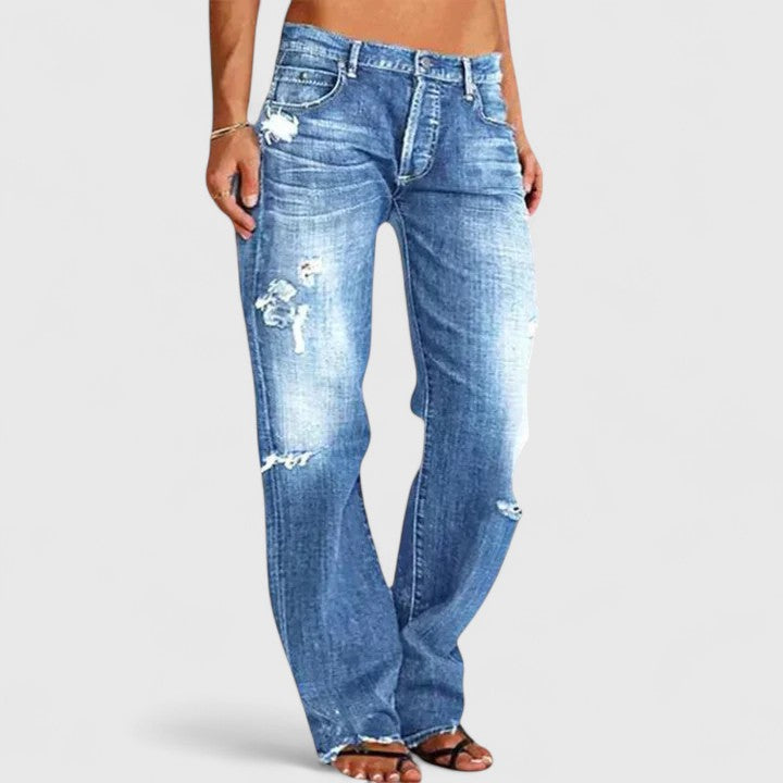 Savannah - Elegant Stretch Denim Jeans