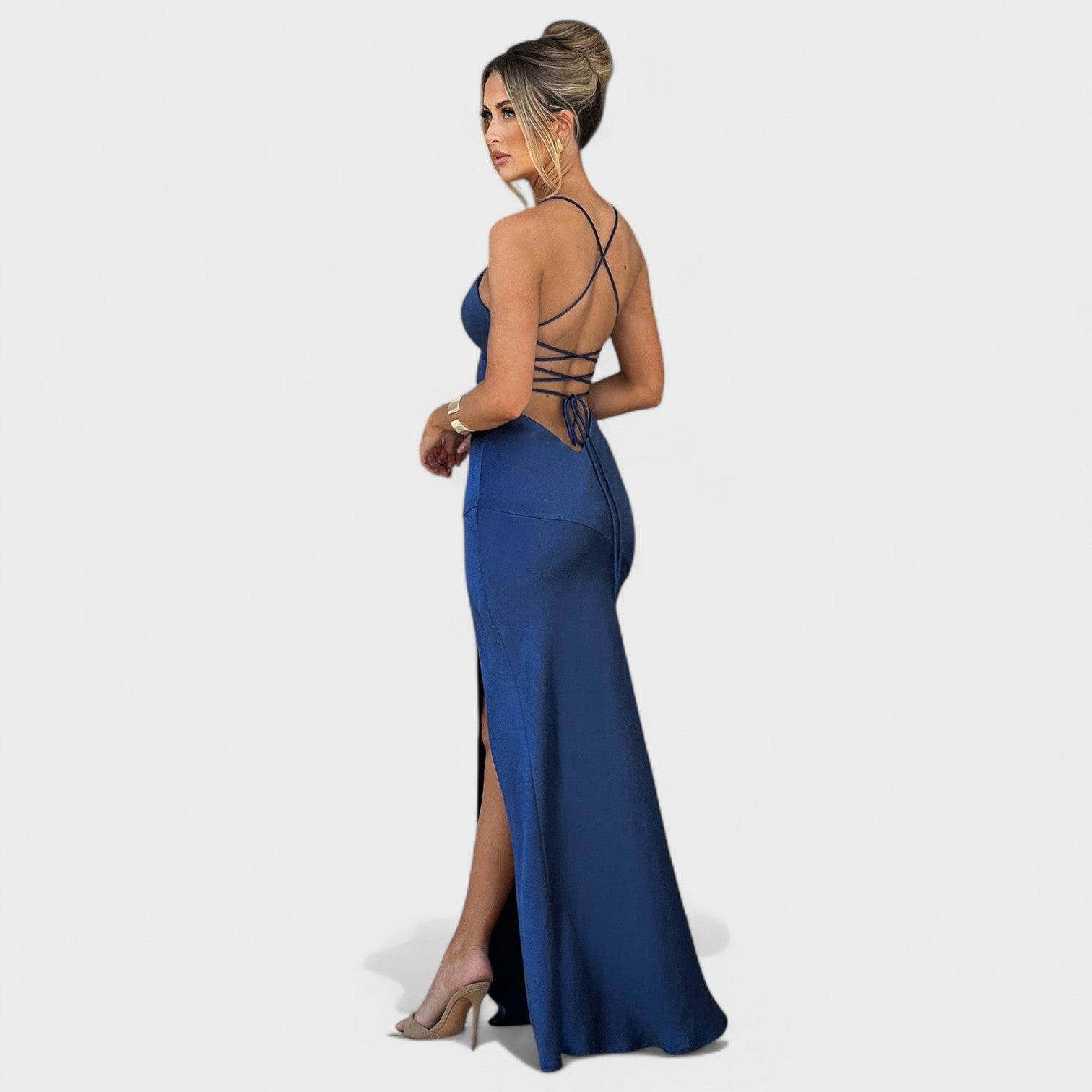 Erin - Satin Evening Dress