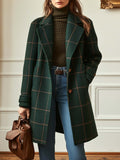 Gloria - Classic Plaid Coat