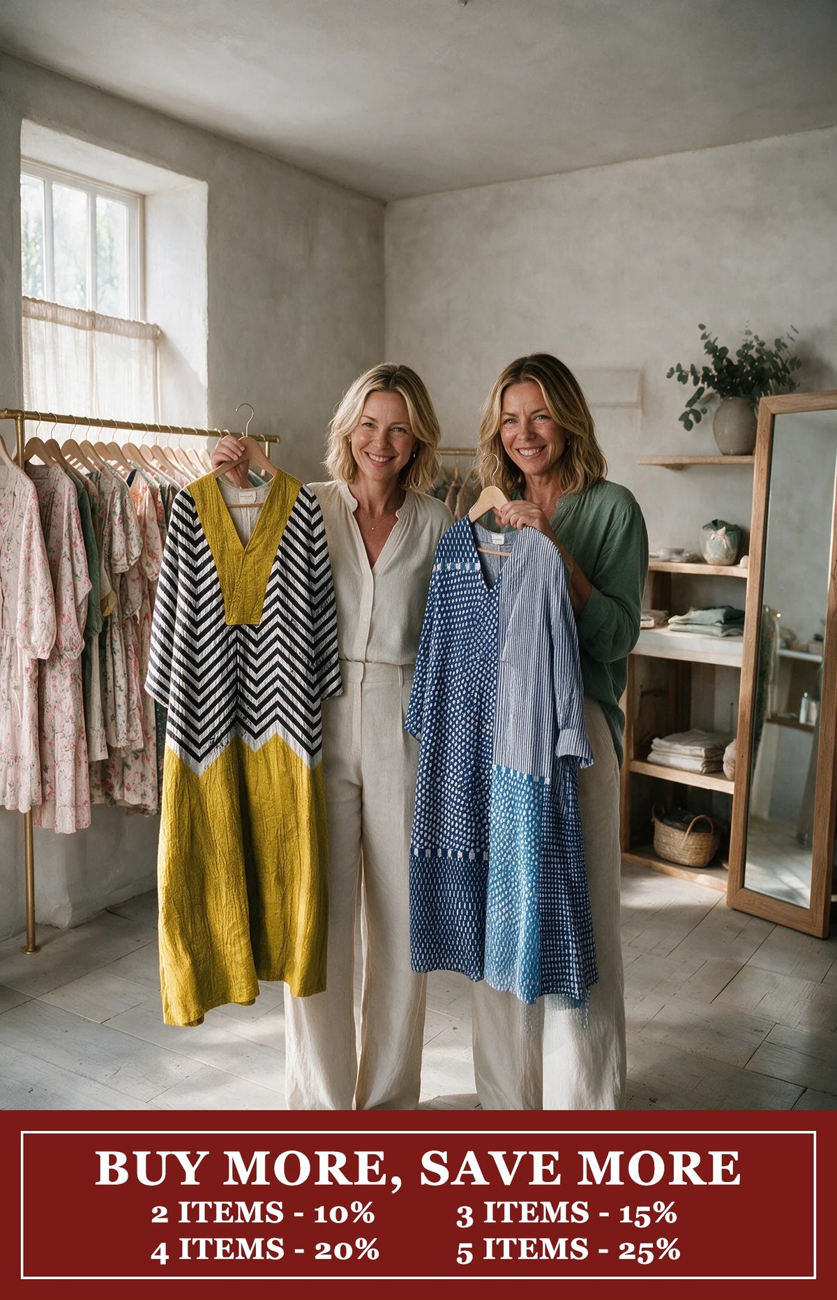 Spring Dresses - Buy more, save more (mobile)