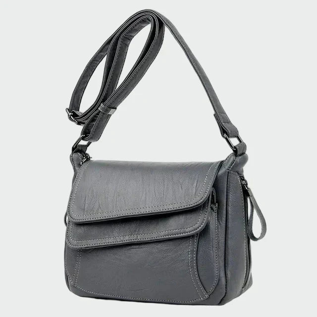 Eleanor - Geometric Flap Shoulder Bag