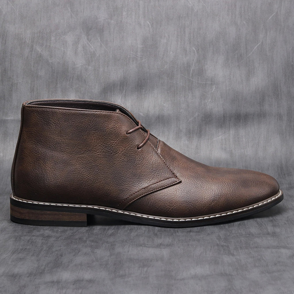 Beau - Faux Leather Boots