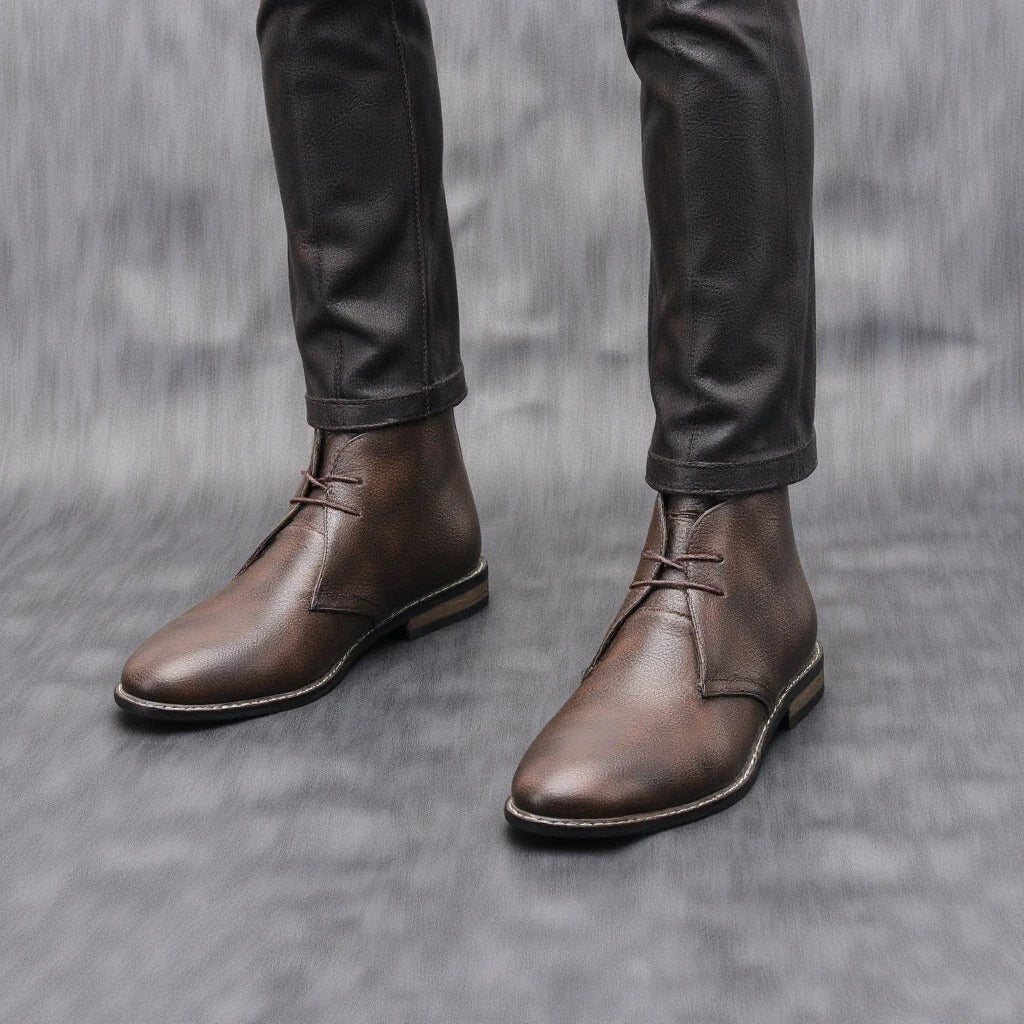 Beau - Faux Leather Boots