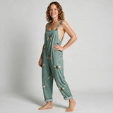 Emily Chic Printed Jumpsuit - side view