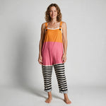 Phoebe Effortless Printed Jumpsuit - front view