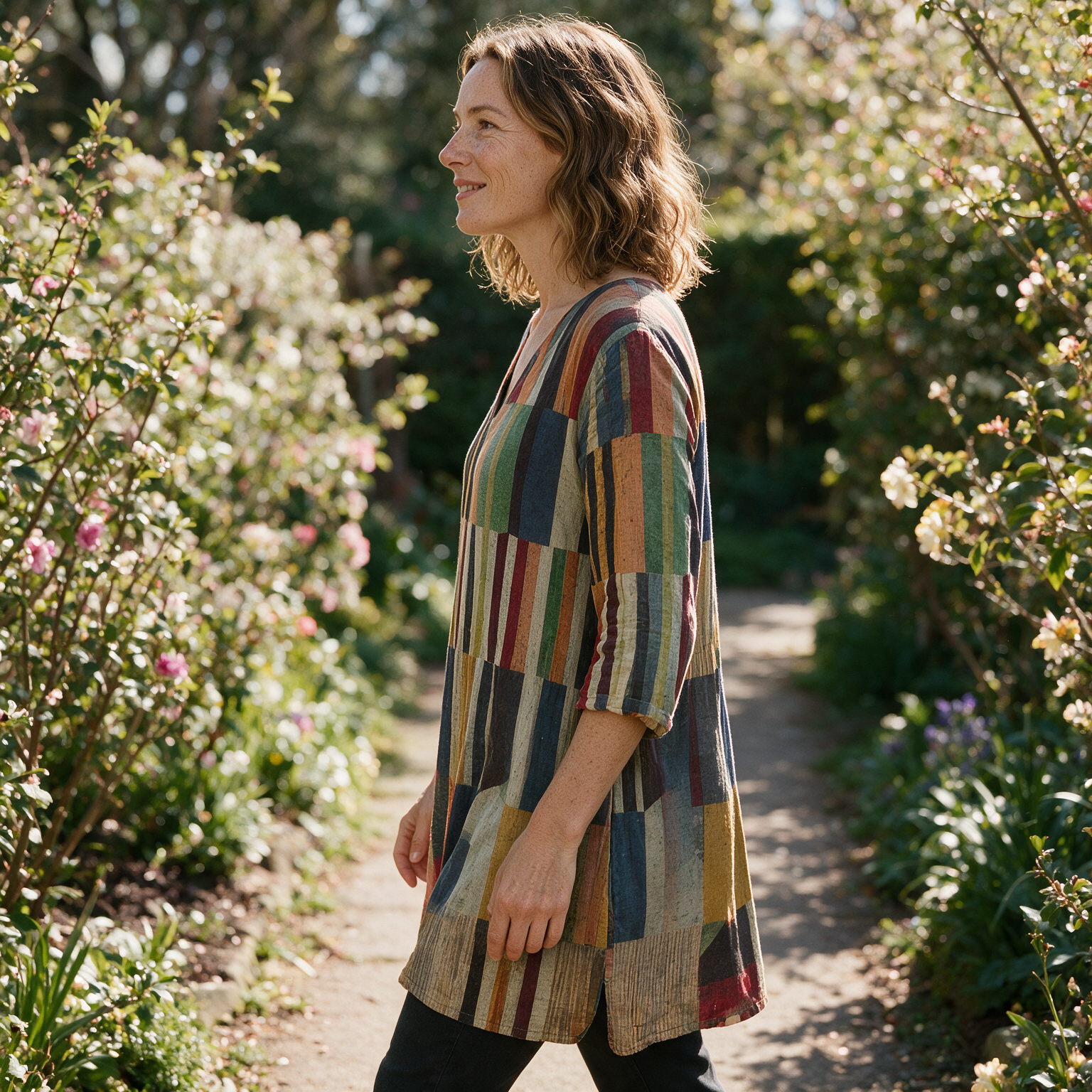 Lydia Long Blouse - side