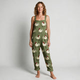 Hazel Boho Printed Jumpsuit - front view