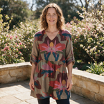 Cassidy Long Blouse - front
