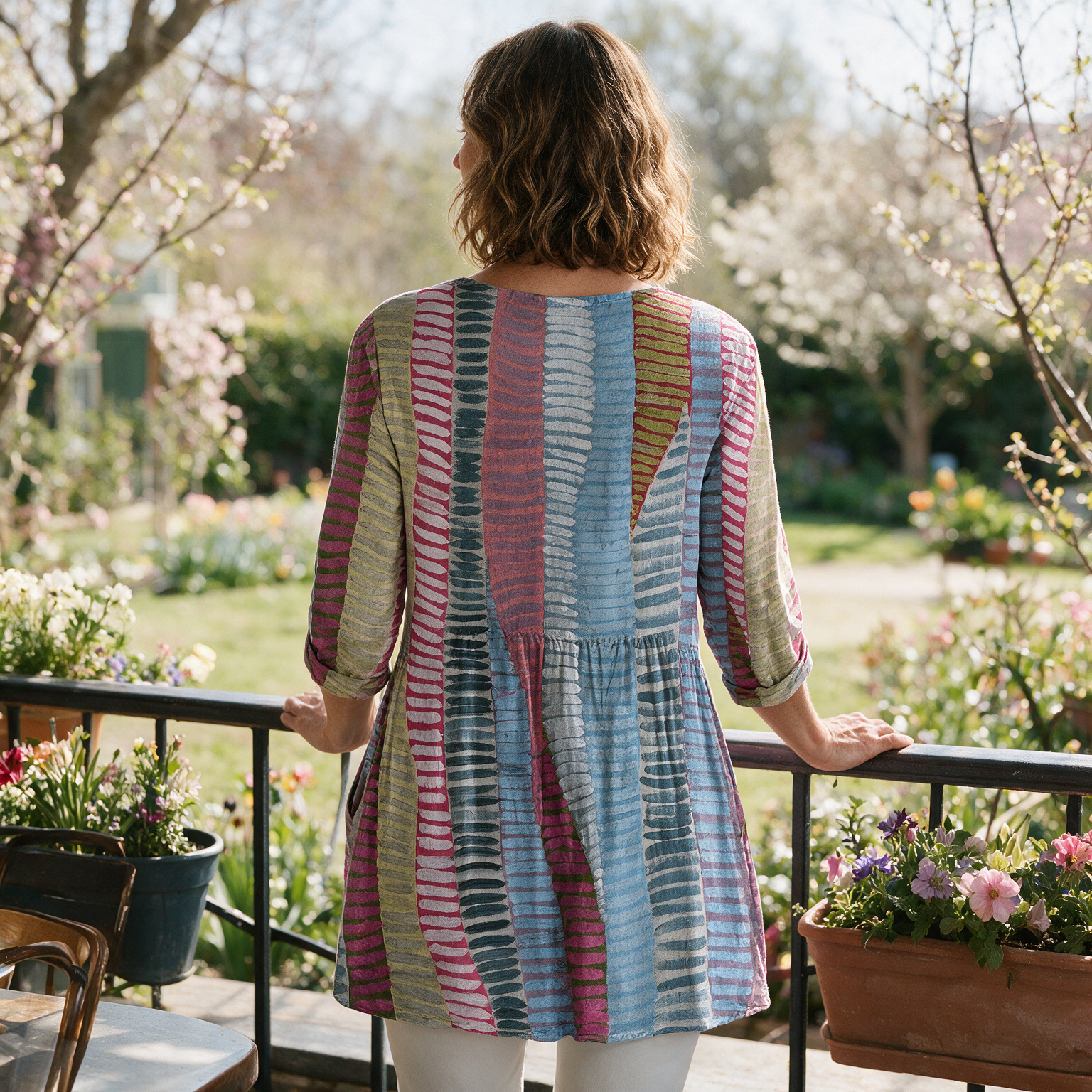 Margo Long Blouse - back
