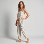 Mila Relaxed Print Jumpsuit - side view